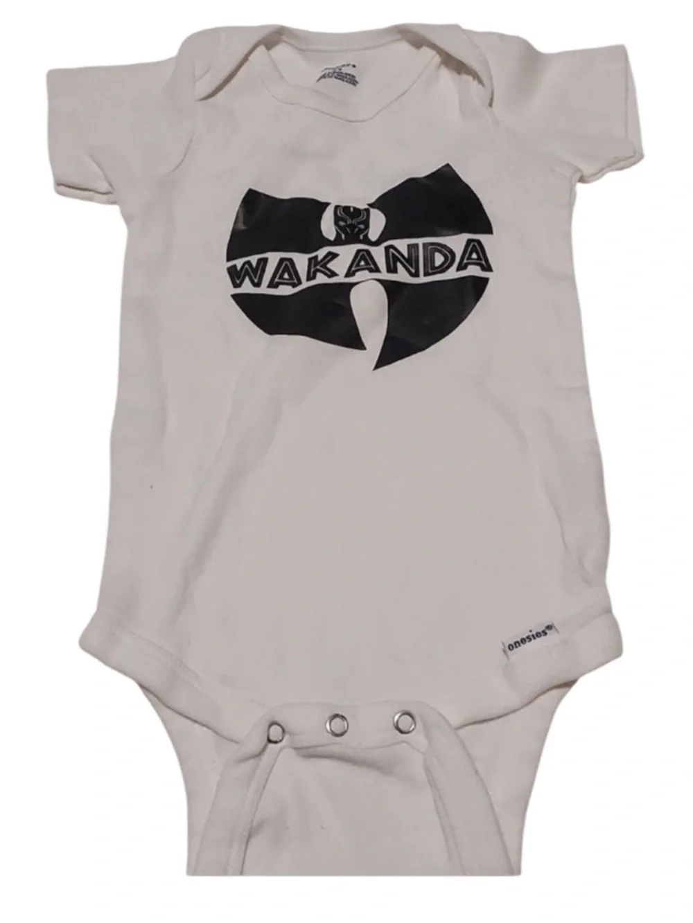 WAKANDA Gerber one piece size 18M new without tag never worn 100%cotton